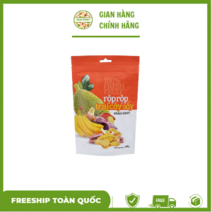 Trái cây sấy giòn rụm